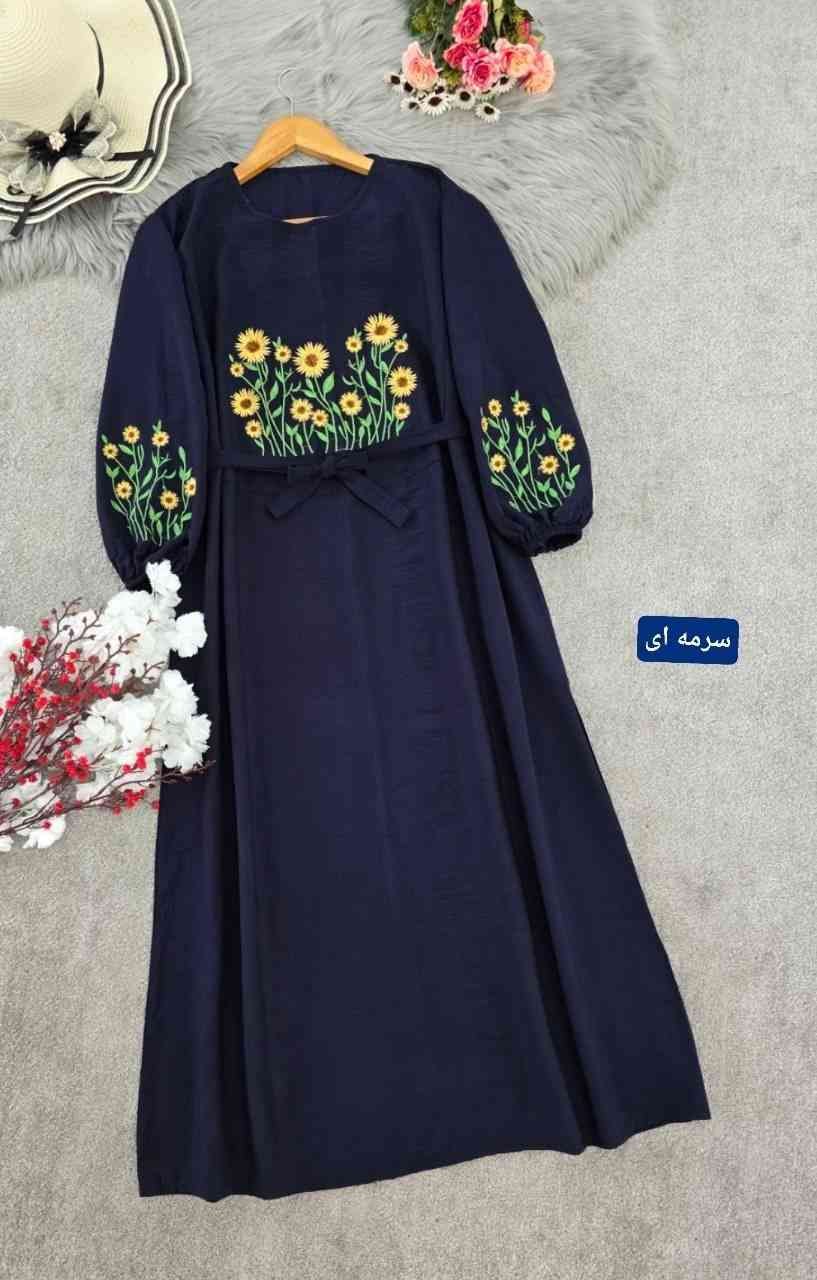 کفتان گلدوزی شیک زنانه فری سایز ۴۰تا۵۰است سایز جداندارد زیرنویس پایین سایت چک شود حتما