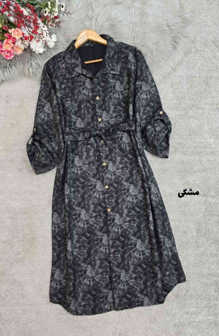 مانتو شیک زنانه  فری سایز از۳۸تا۴۸است سایزجداندارد زیرنویس پایین سایت چک شود